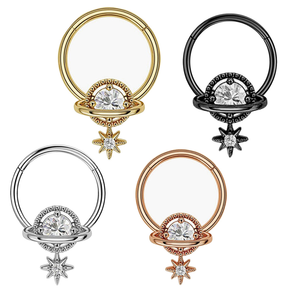 Body Jewelry Surgical Steel - Septum Rings Planet Jewelry Surgical Steel
