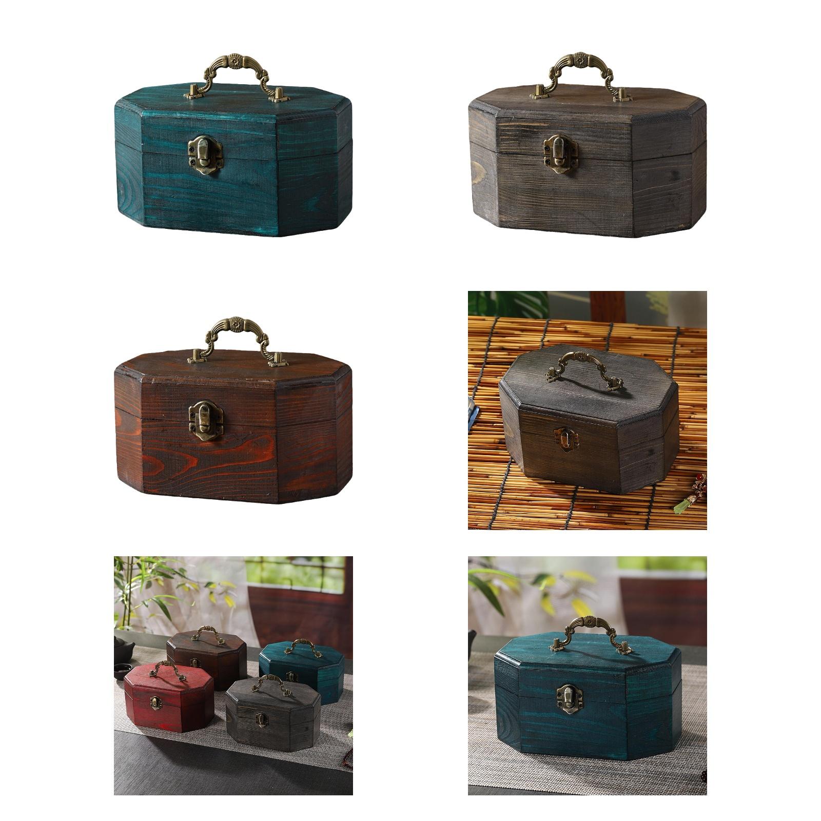 Body Jewelry Display Case - Jewelry Trinket Box with Handle Brooch