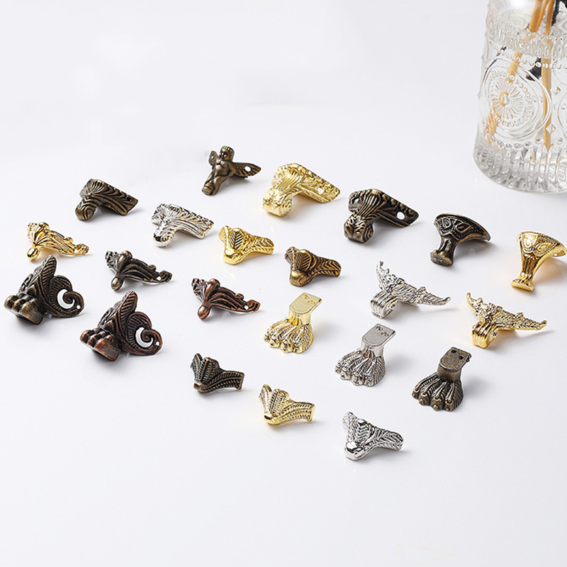 4PCS Antique Box Legs Feet ,Wo - Body Jewelry Display Case review and price