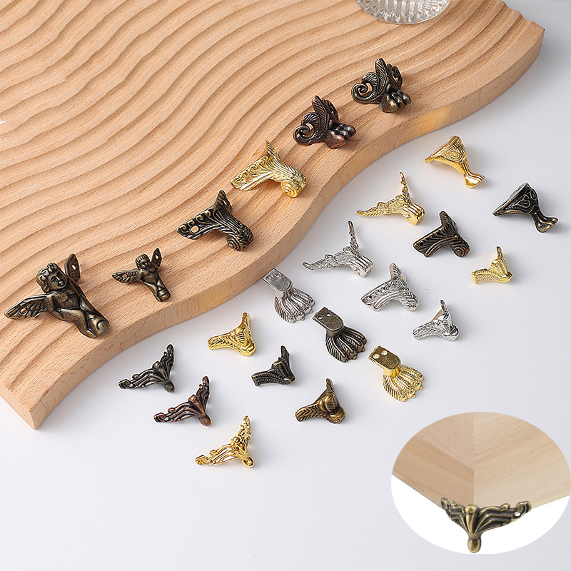 4PCS Antique Box Legs Feet ,Wo - Body Jewelry Display Case review and price