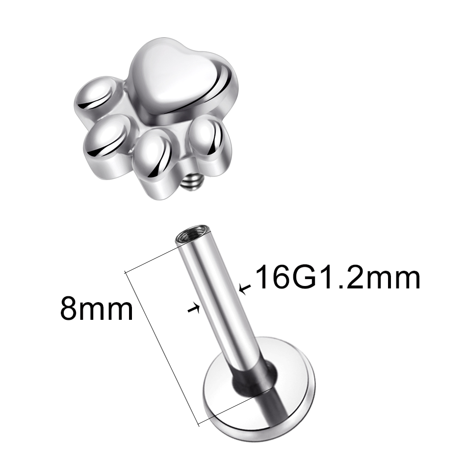 1pcs Implant Grade Titanium Pu - Body Jewelry Implant Grade review and price