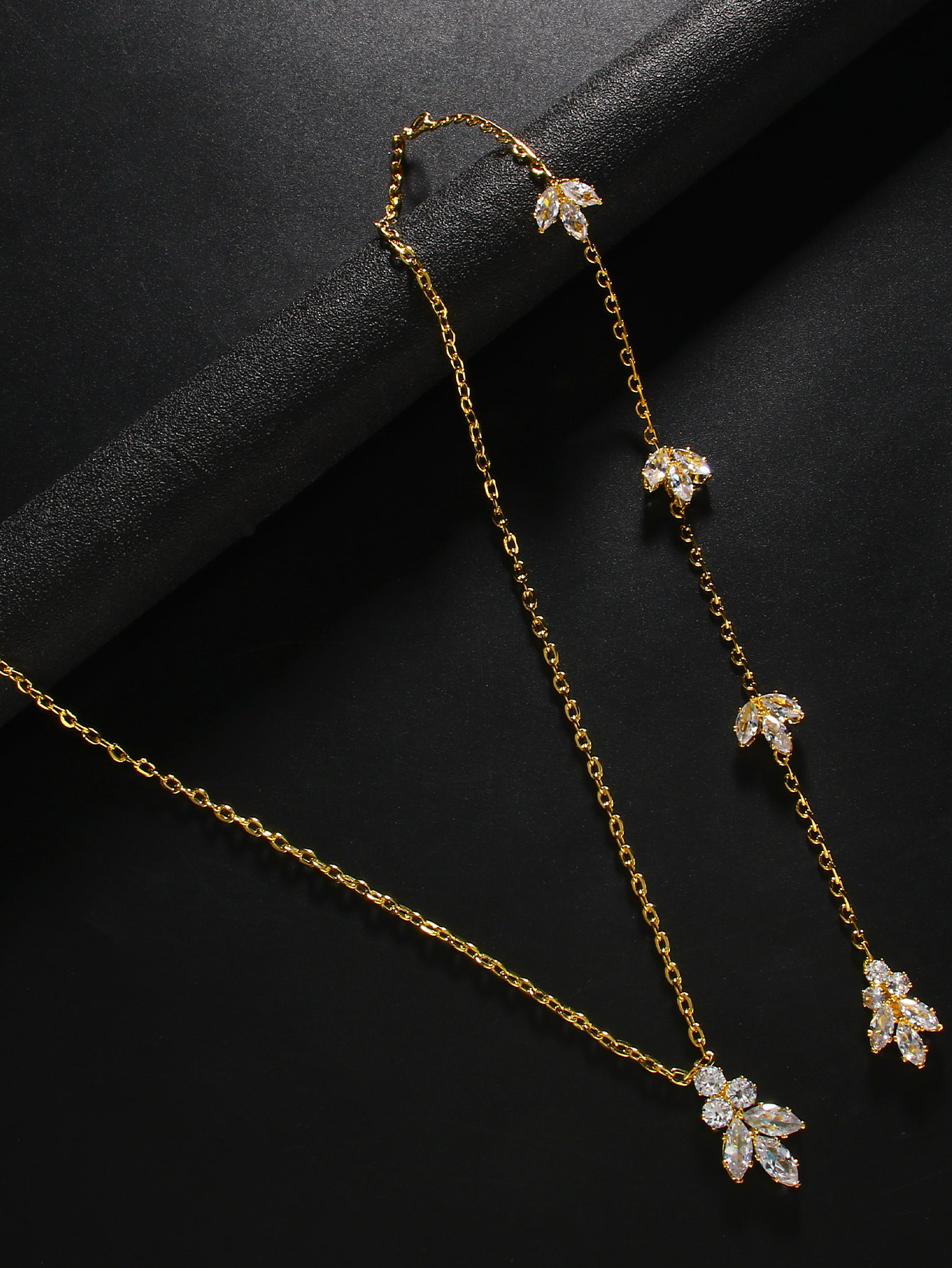 Back Chain Rhinestone Pendant  - Body Jewelry For Backless Dress review and price