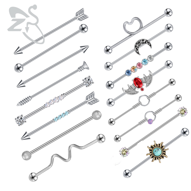 ZS 1PC Surgical Steel Bat Indu - Body Jewelry Surgical Steel review and price