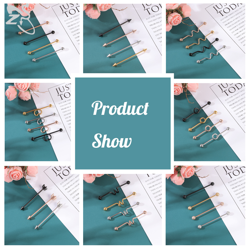 ZS 1PC Surgical Steel Bat Indu - Body Jewelry Surgical Steel review and price