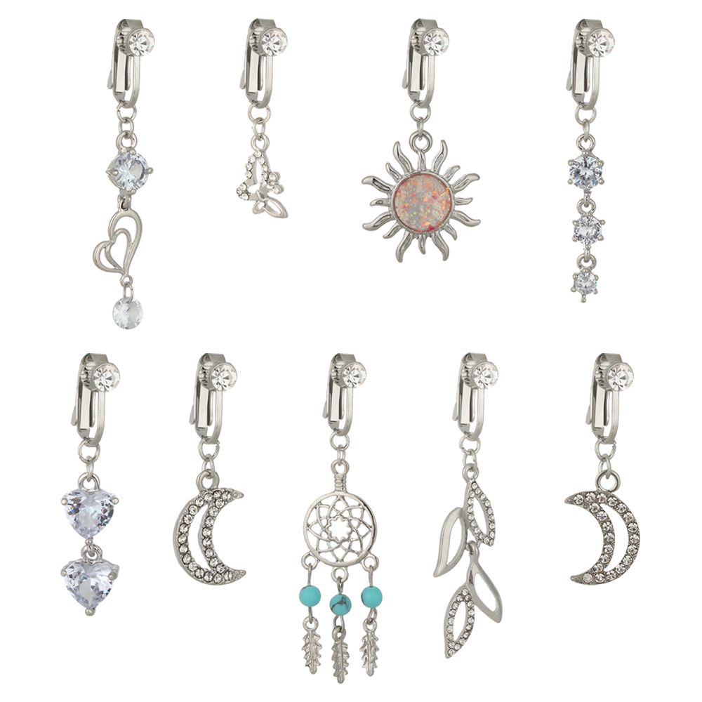 Faux Fake Belly Butterfly Fake - Body Jewelry Belly Button Rings review and price