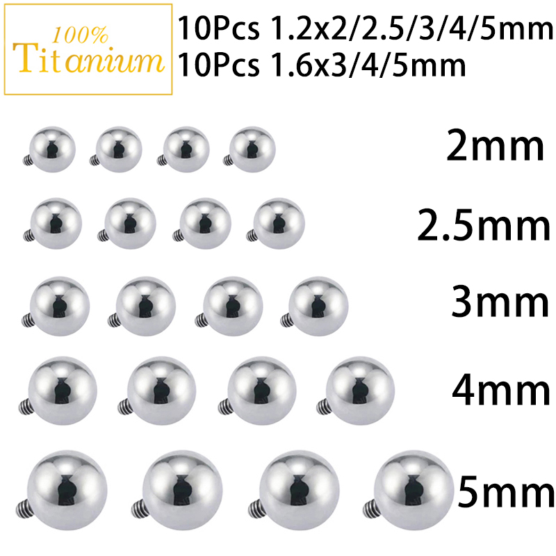 10Pc Implant Grade ASTM G23 Ti - Body Jewelry Implant Grade review and price