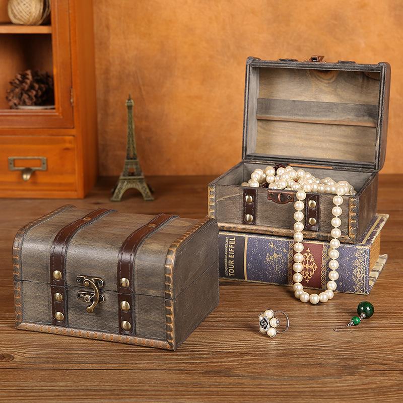 NewRetro Wooden Storage Box Wi - Body Jewelry Display Case review and price