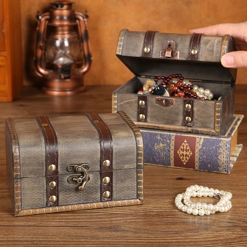 NewRetro Wooden Storage Box Wi - Body Jewelry Display Case review and price