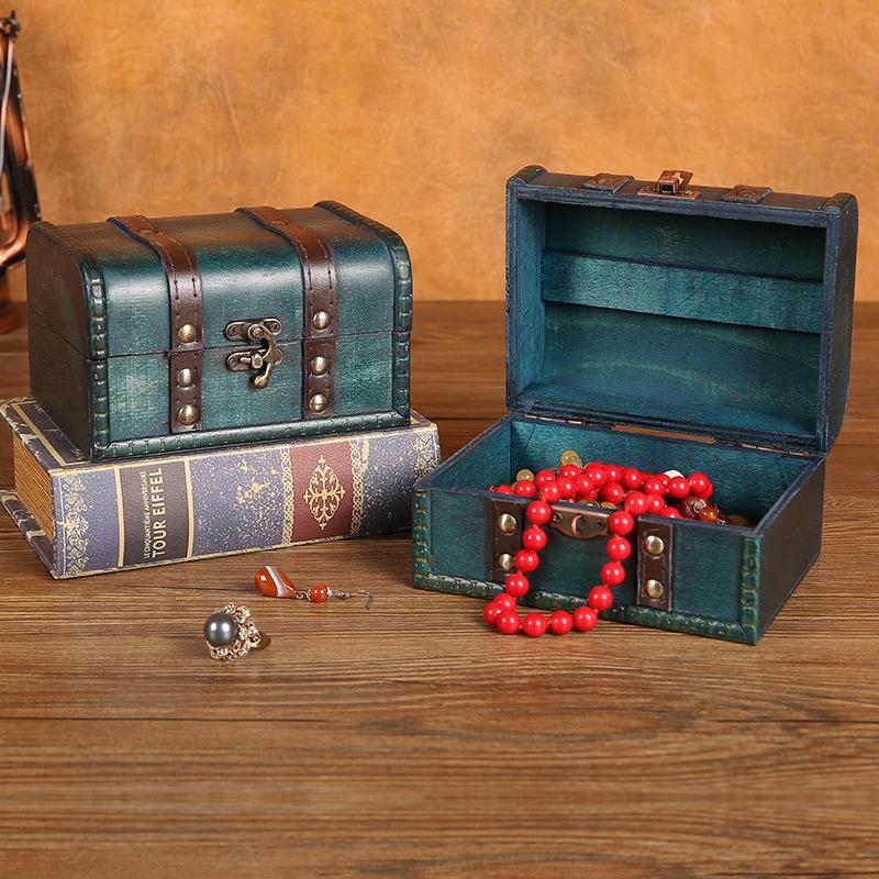 NewRetro Wooden Storage Box Wi - Body Jewelry Display Case review and price