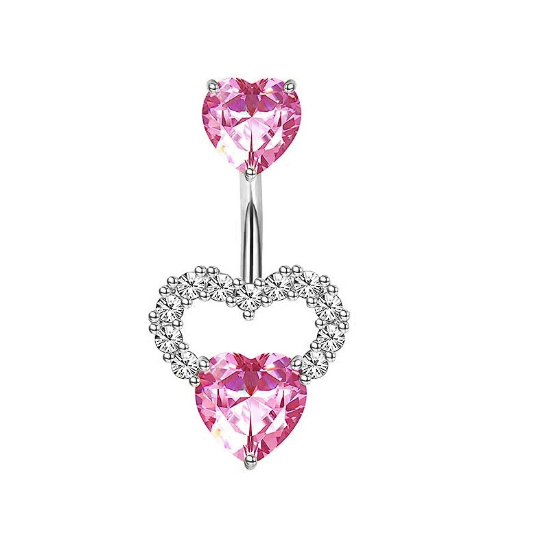 1PCS Pink Crown Belly Button R - Body Jewelry Belly Button Rings review and price