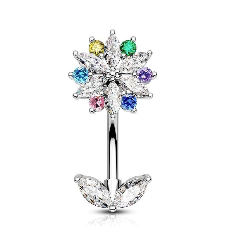 Colorful Y2K Stainless Steel Z - Body Jewelry Belly Button Rings review and price