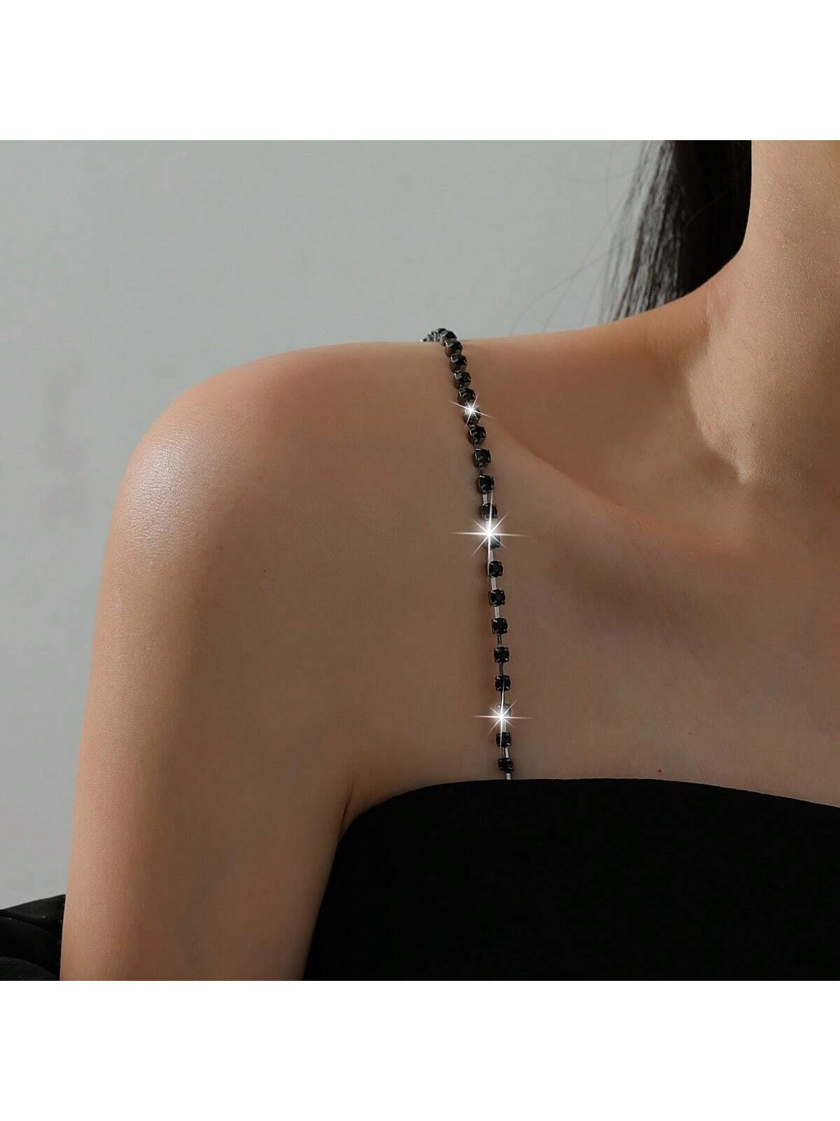 Elegant adjustable rhinestone  - Body Jewelry Bra review and price
