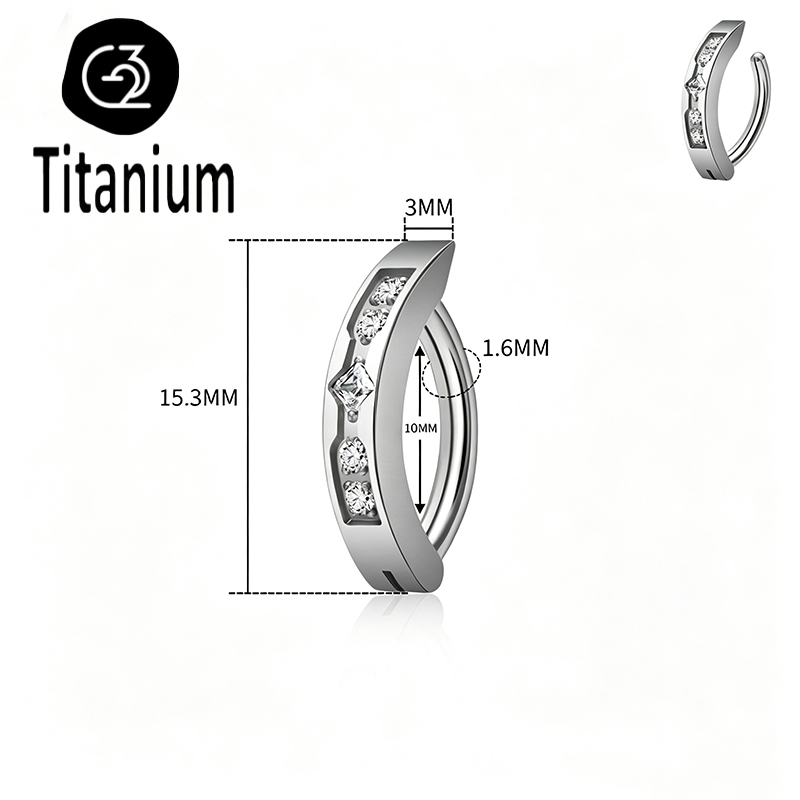 Implant Grade ASTM F136 Titani - Body Jewelry Implant Grade review and price