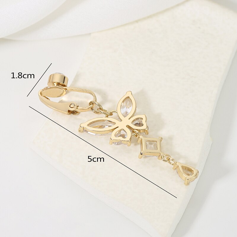 Clip On Belly Button Ring Butt - Body Jewelry Belly Button Rings review and price
