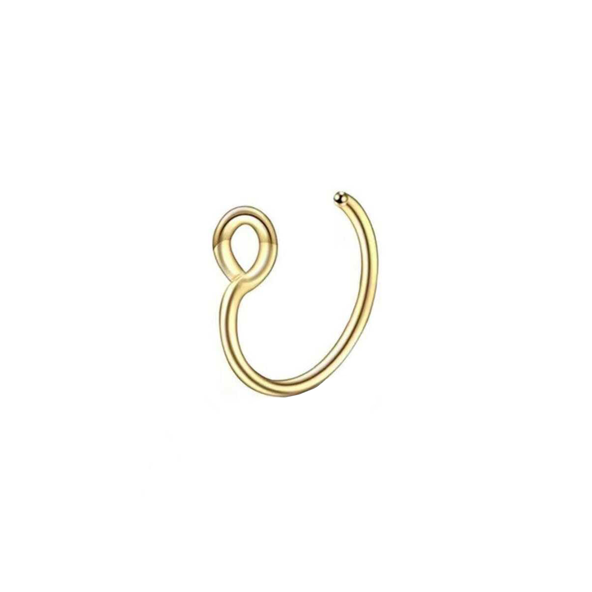 1Pcs Women Fake Piering Nose R - Yg Body Jewelry review and price