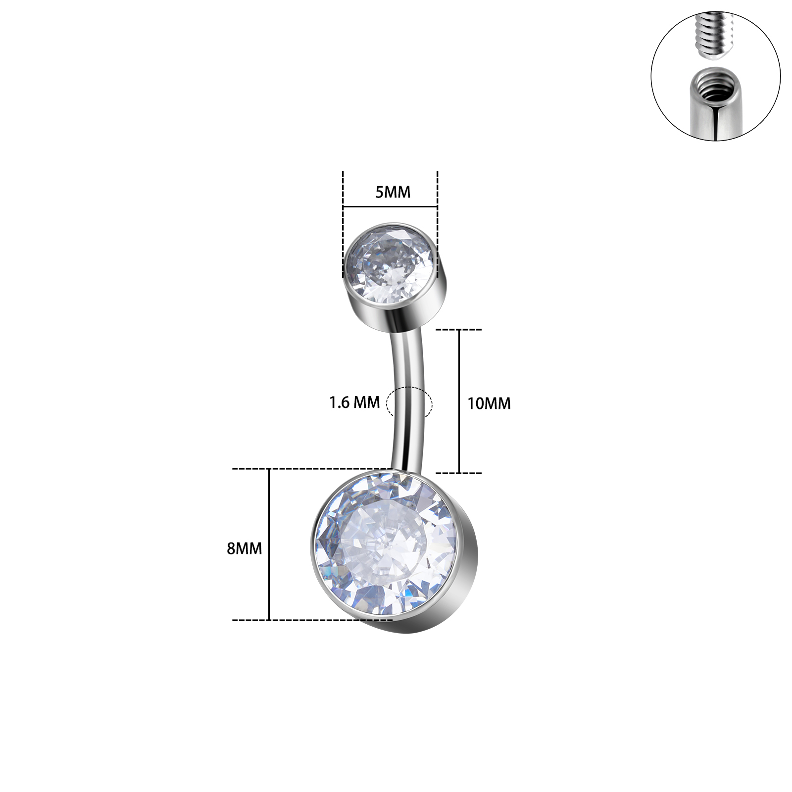 Implant Grade G23 Titanium 14G - Body Jewelry Implant Grade review and price