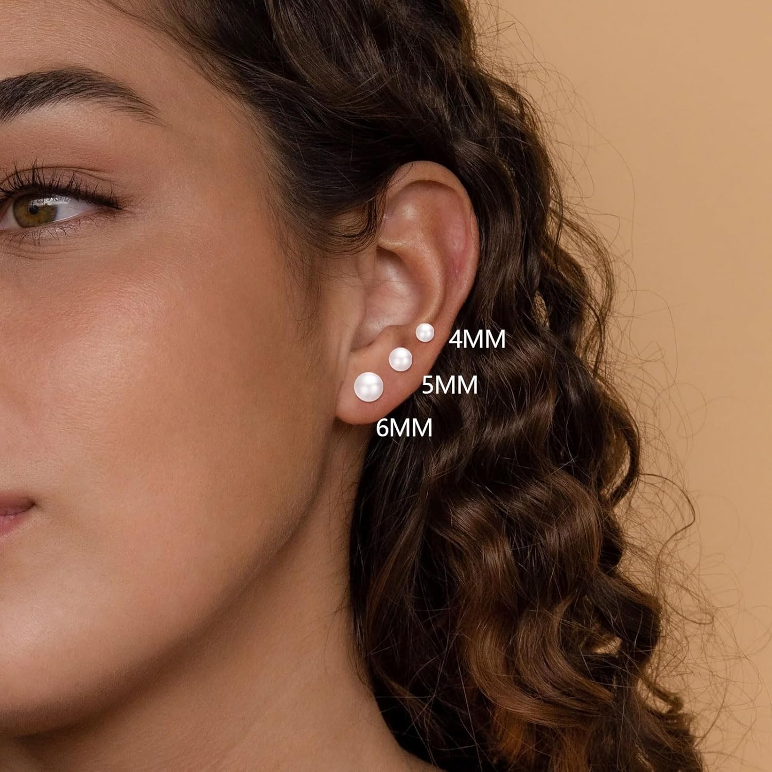 3 Pairs Tiny Pearl Stud Earrin - Body Jewelry Surgical Steel review and price