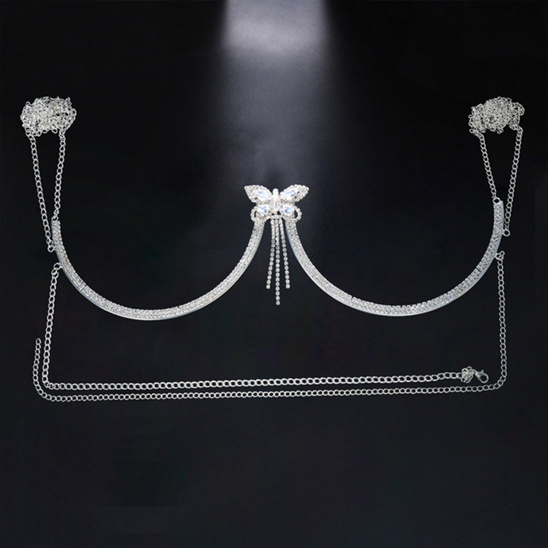 Stonefans Zircon Butterfly Tas - Body Jewelry Bra review and price