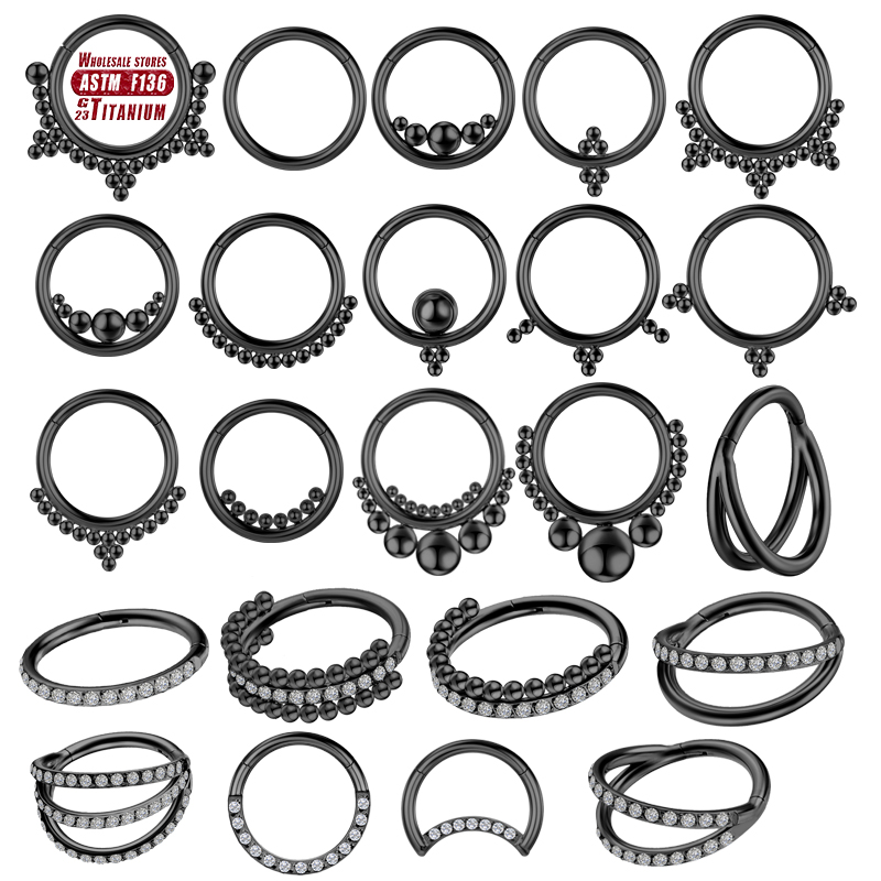F136 Titanium Piercing Black N - Body Jewelry Implant Grade review and price