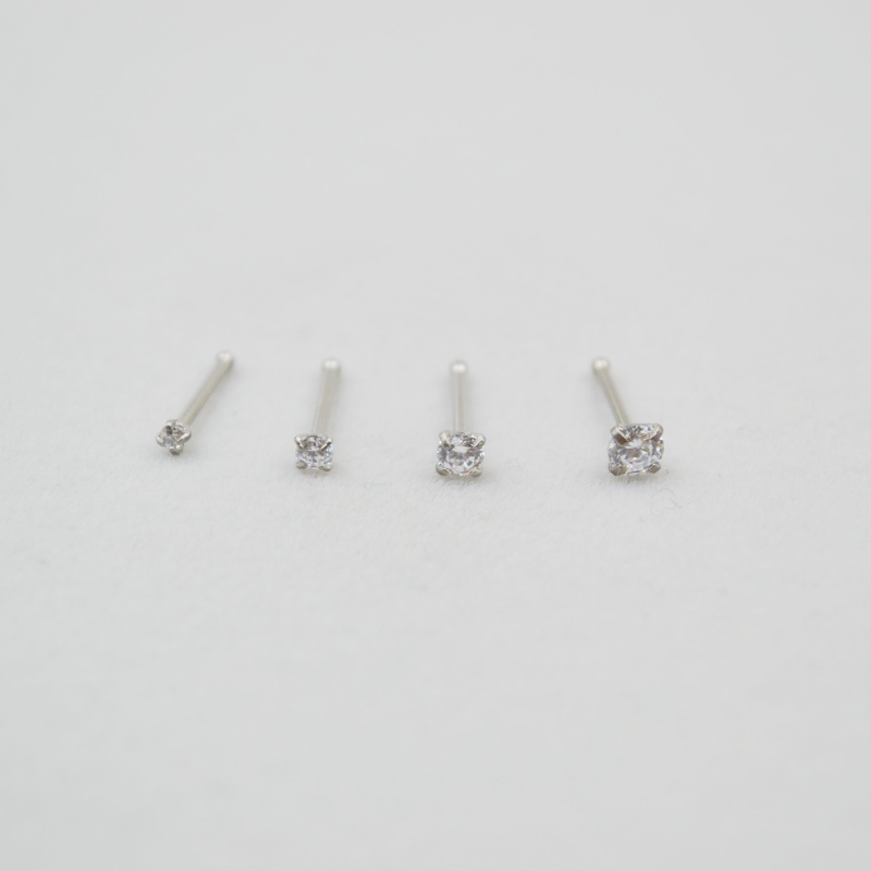 Wholesale 50pcs/Lot 20G Sliver - Nostril Screw Pin review and price