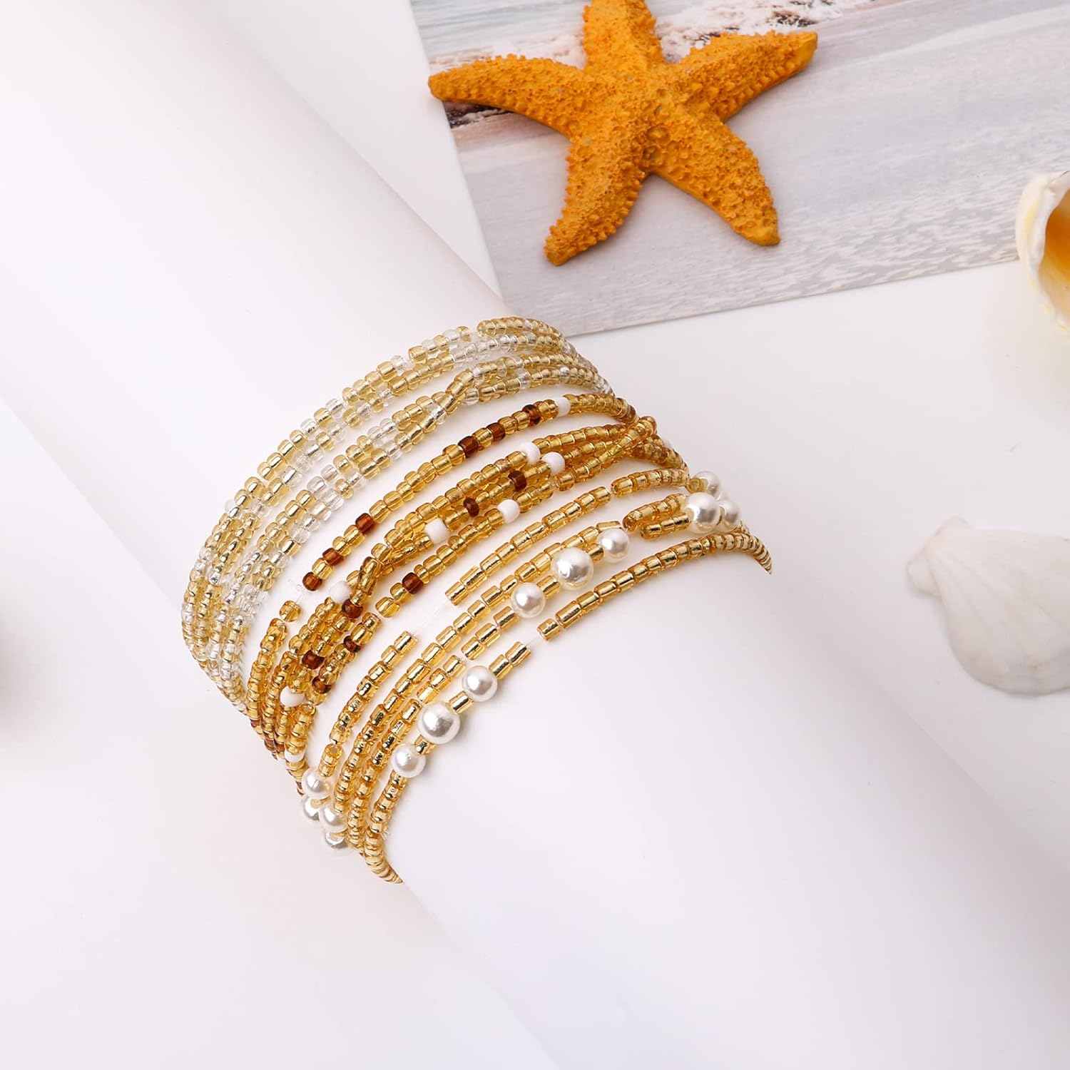 Waist Beads for Women Belly Be - Body Jewelry Helix review and price