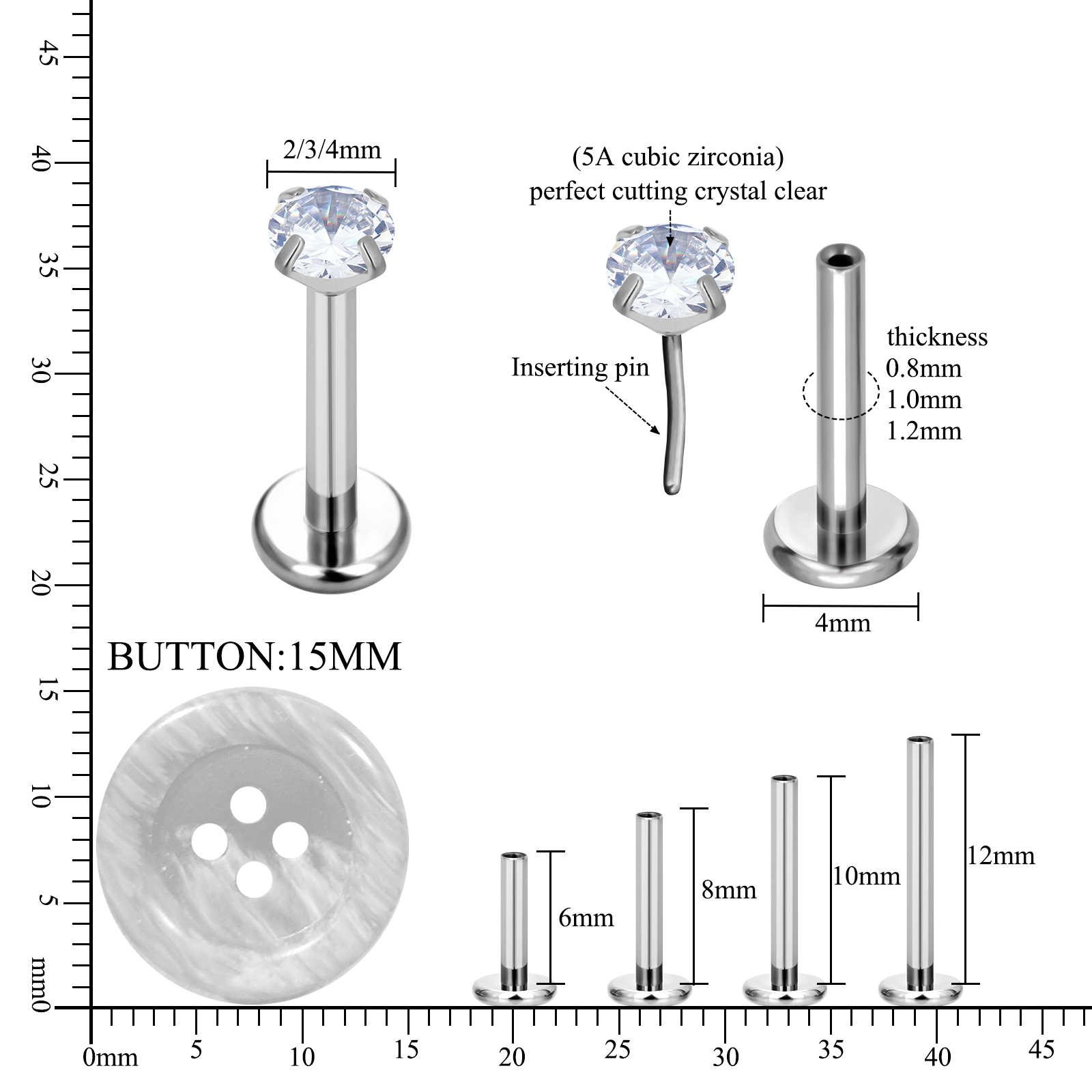 F136 G23 Implant Grade Titaniu - Body Jewelry Implant Grade review and price