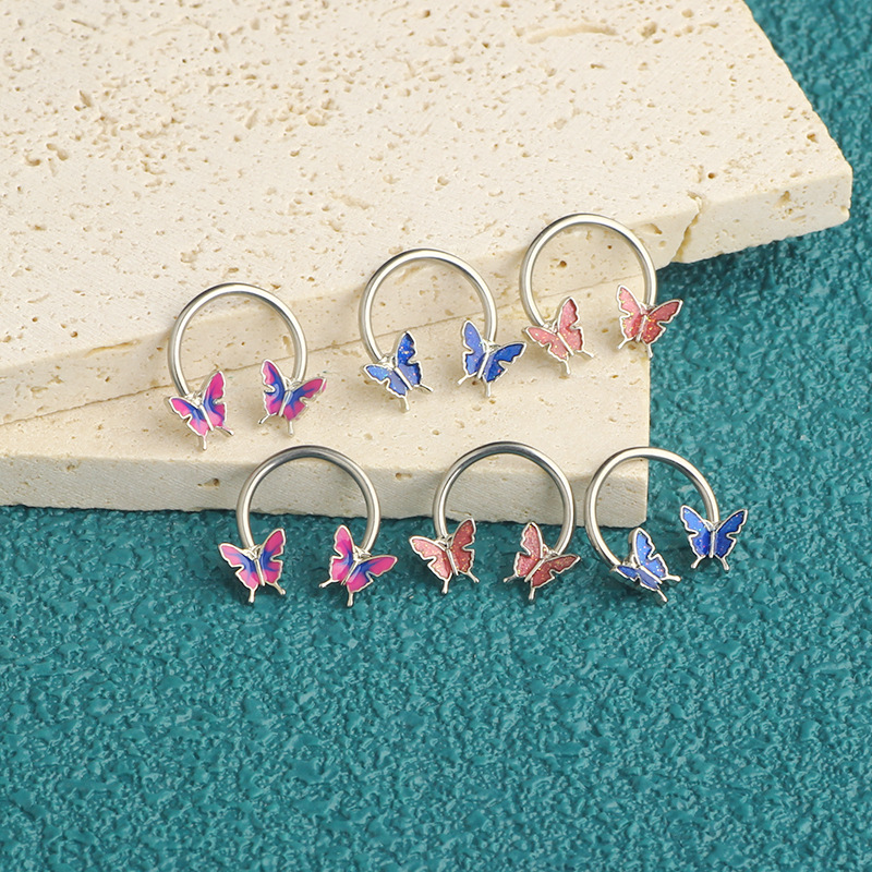 16G Septum Ring Daith Piercing - Body Jewelry Surgical Steel review and price