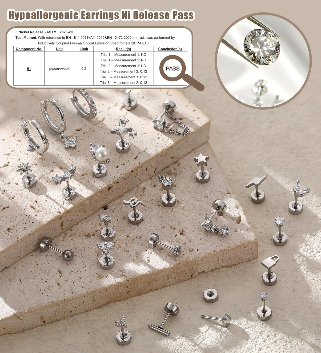 Bobisty 1pc Earrings for Sensi - Body Jewelry Surgical Steel review and price