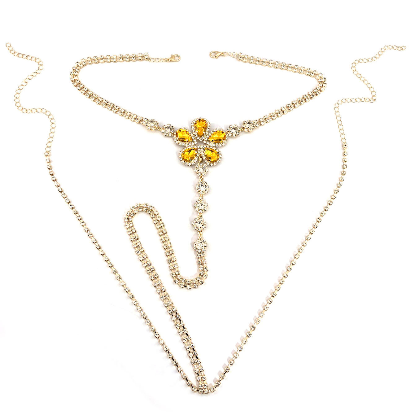 1pc Flower Shaped Sexy Rhinest - Body Jewelry Helix review and price