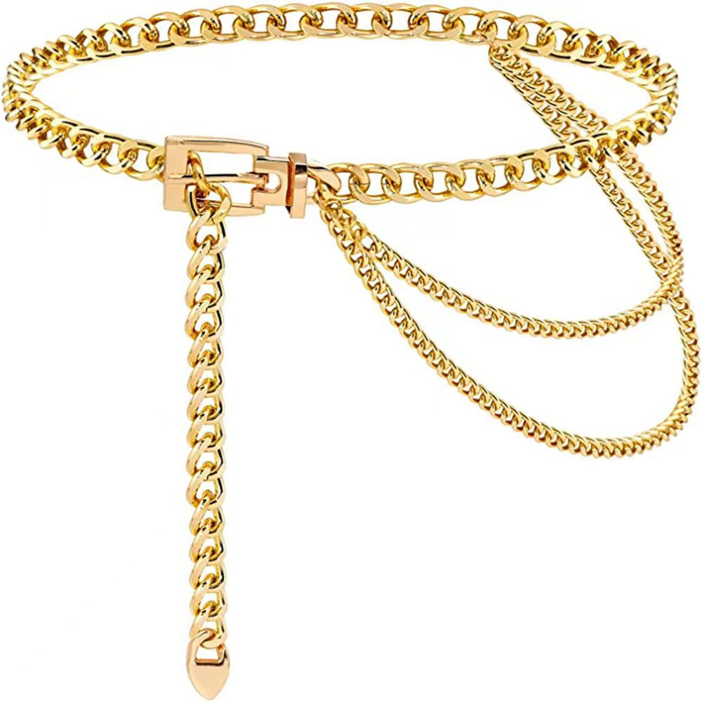 Punk Waist Chain Metal Belt La - Body Jewelry Helix review and price