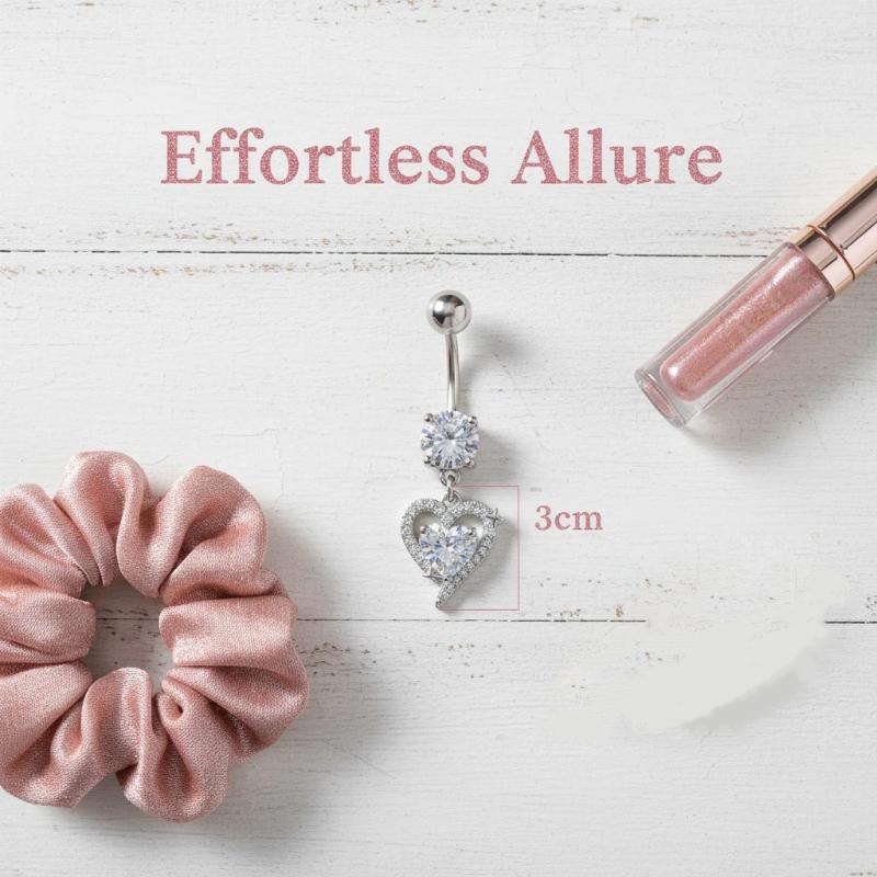 1Pcs Exquisite Dangle Belly Bu - Body Jewelry Surgical Steel review and price