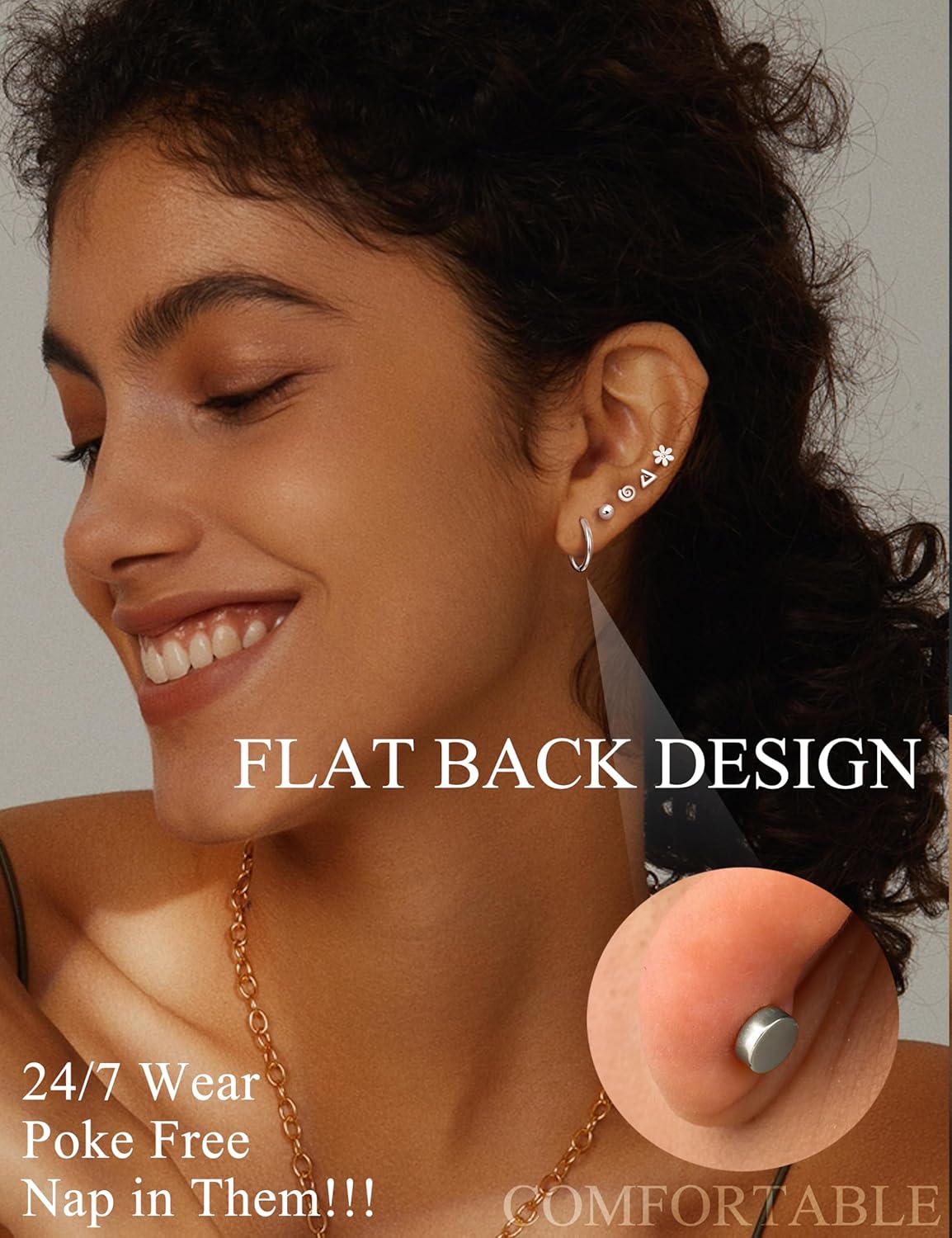 FASACCO 1 Pair Surgical Steel  - Body Jewelry Surgical Steel review and price